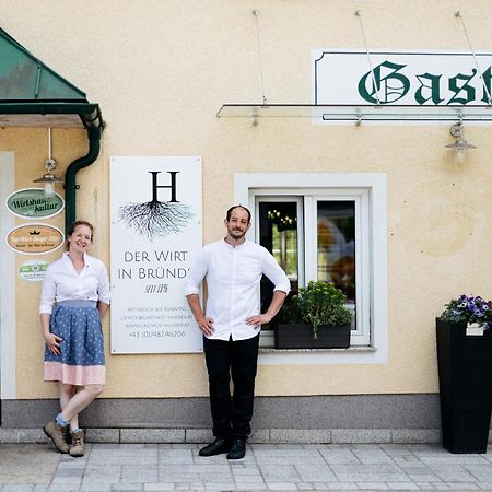 ホテル Hueber Der Wirt Sankt Georgen an der Leys エクステリア 写真